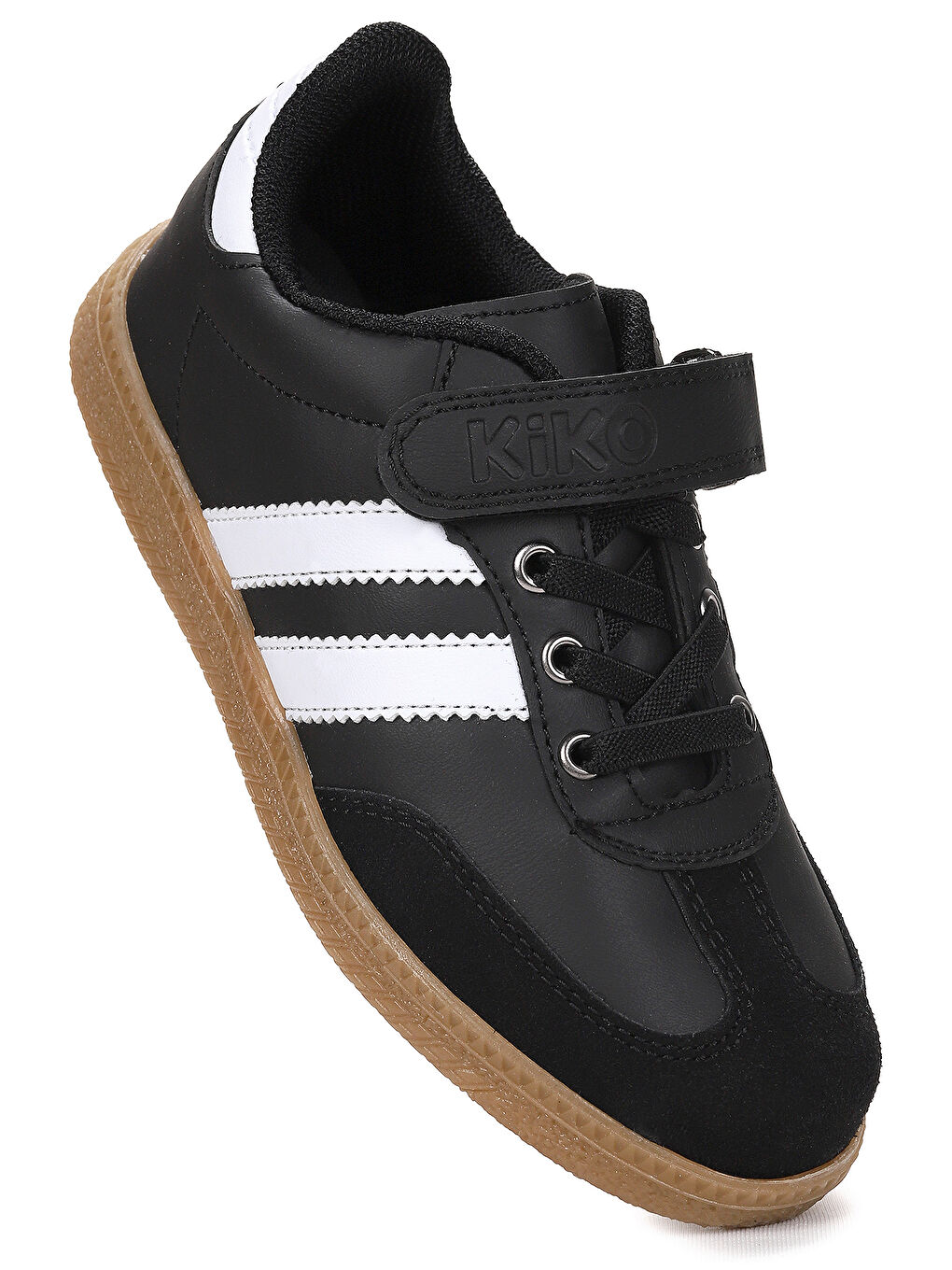 Siyah Renis Günlük Cırtlı Erkek Çocuk Spor Ayakkabı