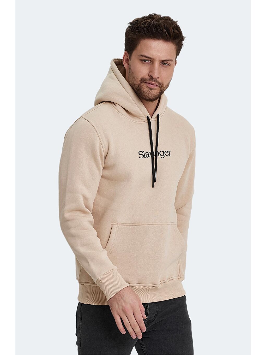 SLAZENGER Bej OCTAVIA IN Erkek Sweatshirt Bej - 2