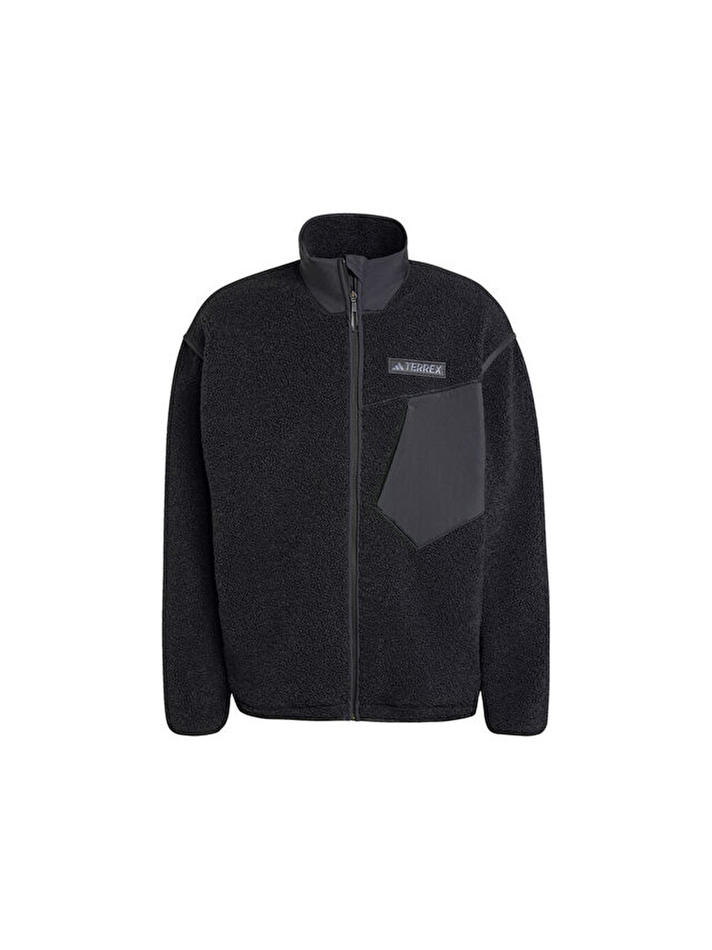 Xpl Pile Fl Jkt Erkek Outdoor Polar Ceket Iz4995 Siyah-5