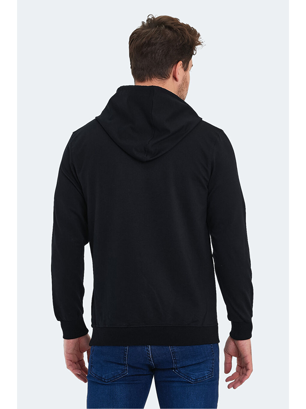 SLAZENGER ONCA Erkek Sweatshirt Siyah - 1