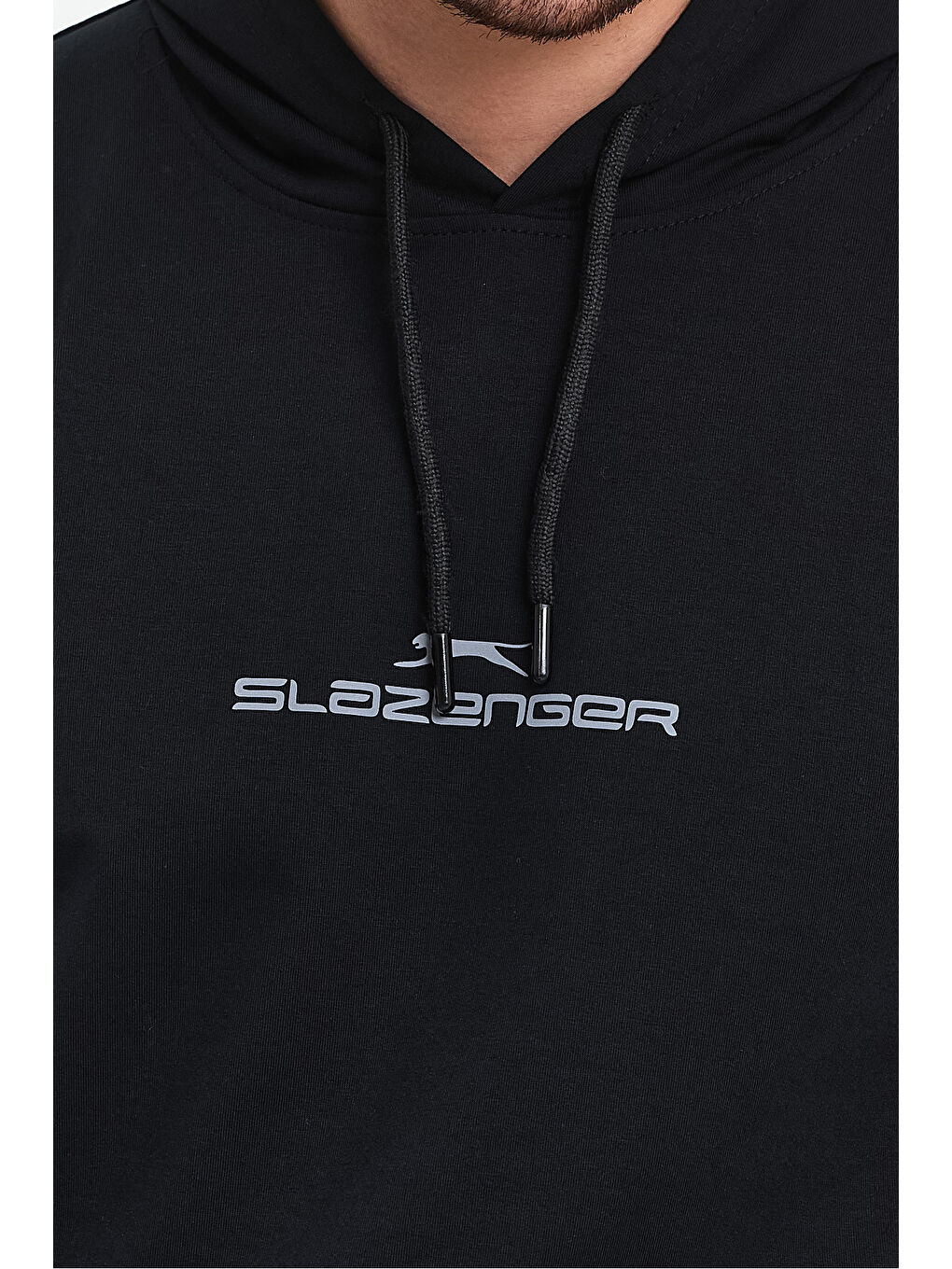 SLAZENGER ONCA Erkek Sweatshirt Siyah - 3