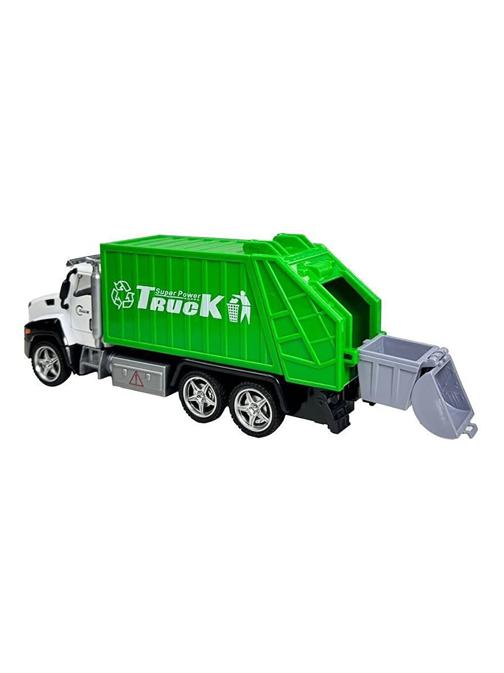 Cek Bırak 1:50 Cöp Kamyonu Yeşil-1