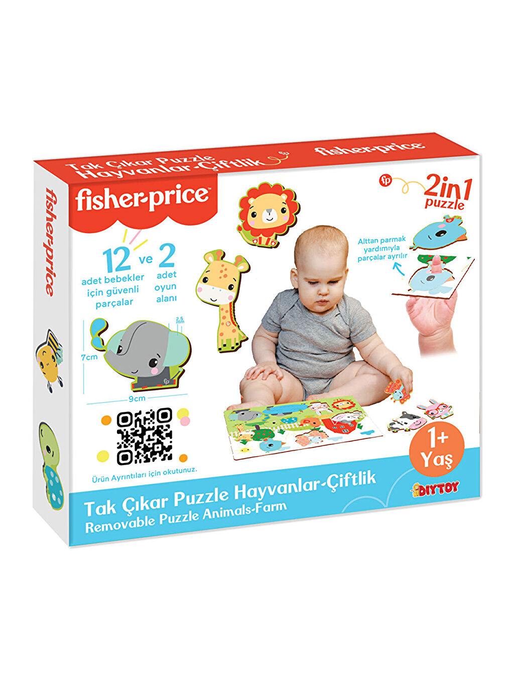 Tak Çıkar Puzzle Hayvanlar