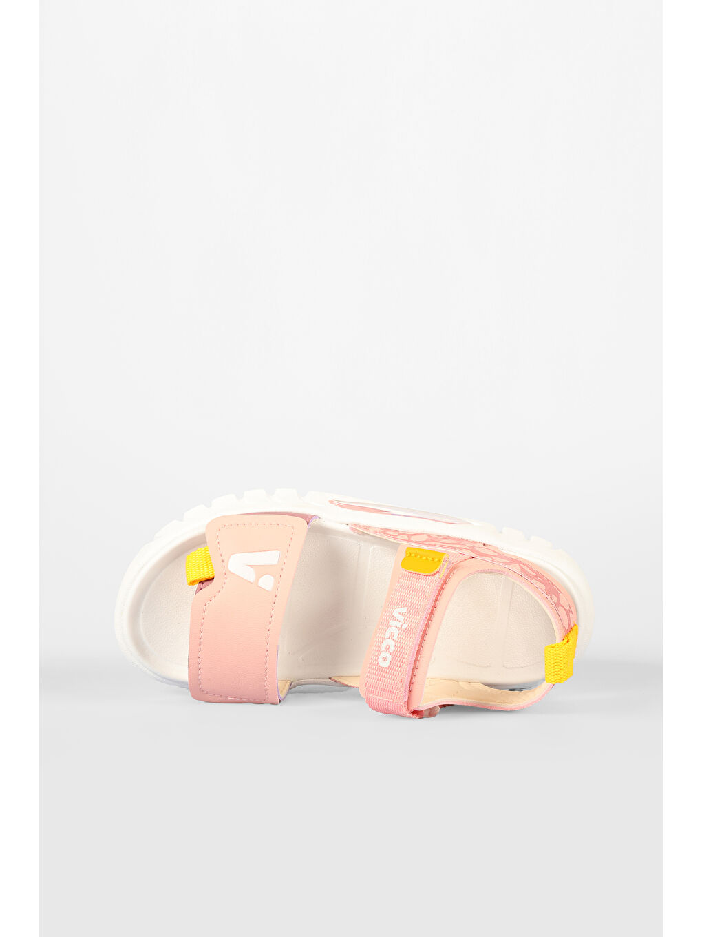 Pembe Dekan Hafif Kız Çocuk Pudra Sandalet-5