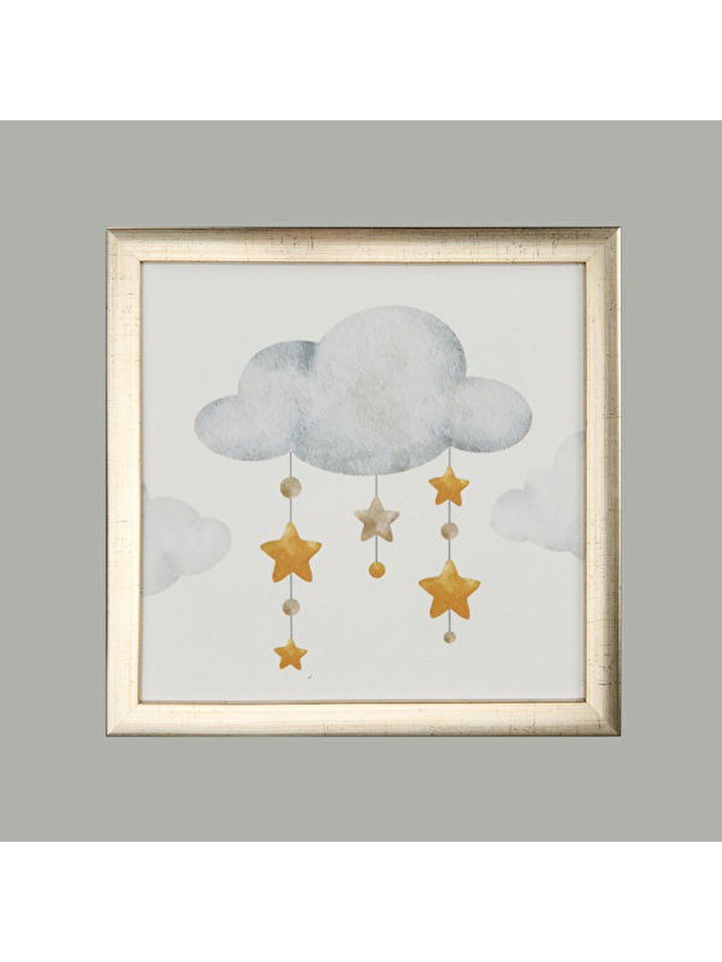 Karışık Deco Dream Tablo - Renkli - 28x28 cm-2