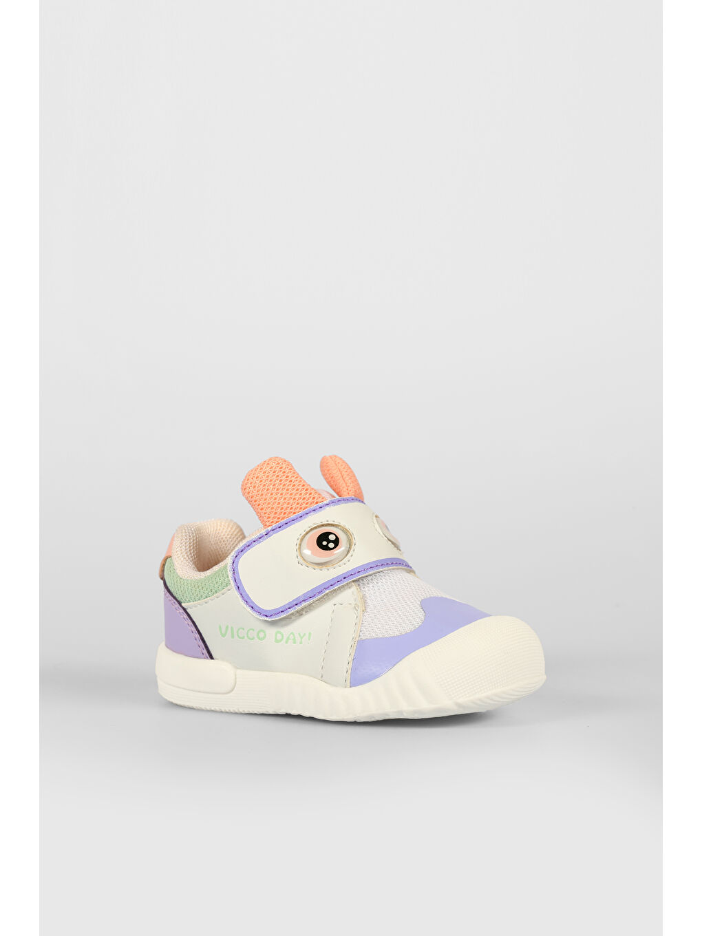 Loca Baskılı Kız İlk Adım Beyaz Günlük Ayakkabı-2