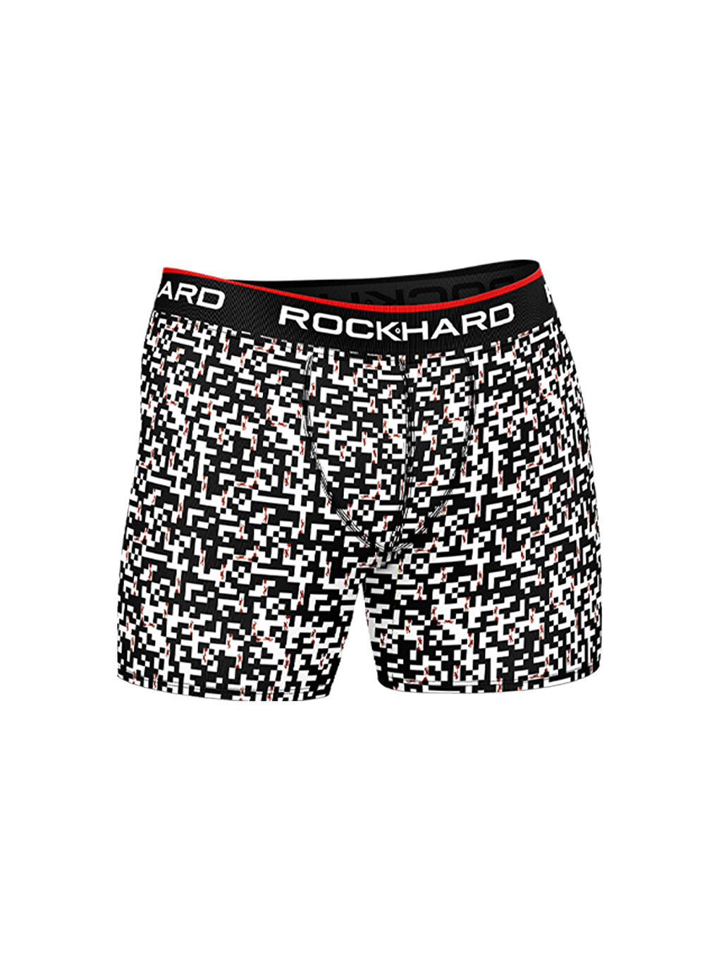 Karışık Erkek Baskılı Pamuklu Boxer 5'li Paket-1