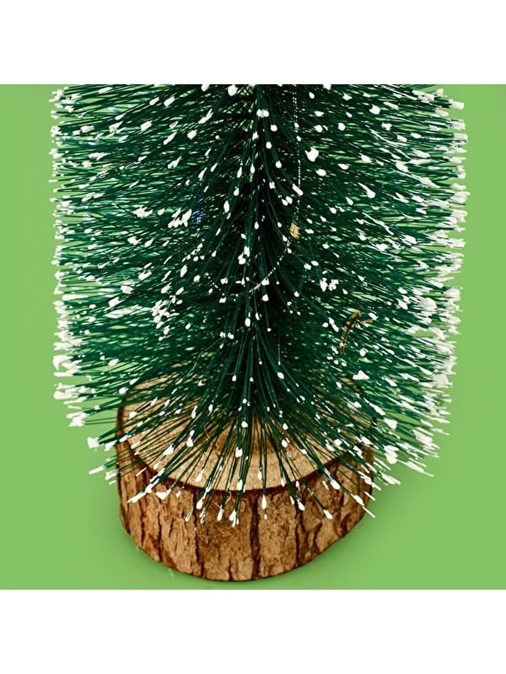 Led Işıklı Çam Ağacı - Yeşil - 30 cm-1