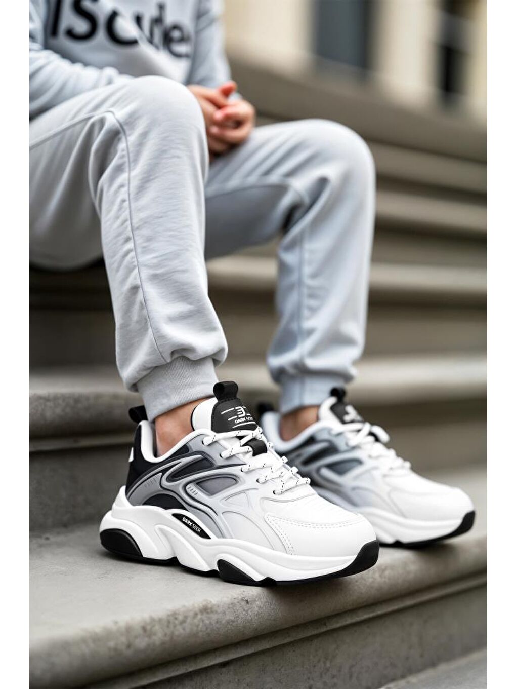 Beyaz KİDS DS E STORM Sneaker 2025 Erkek Çocuk-1