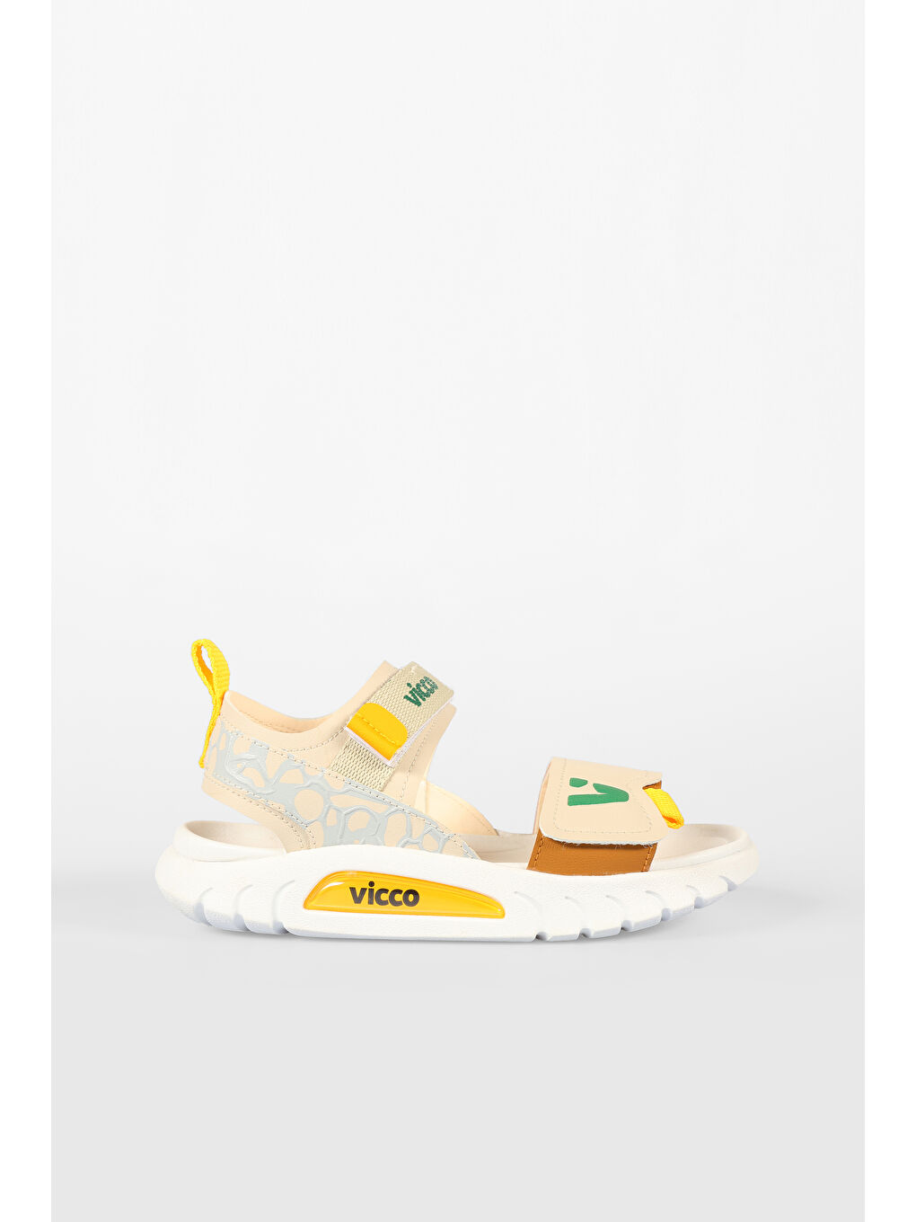 Dekan Hafif Unisex Çocuk Bej Sandalet