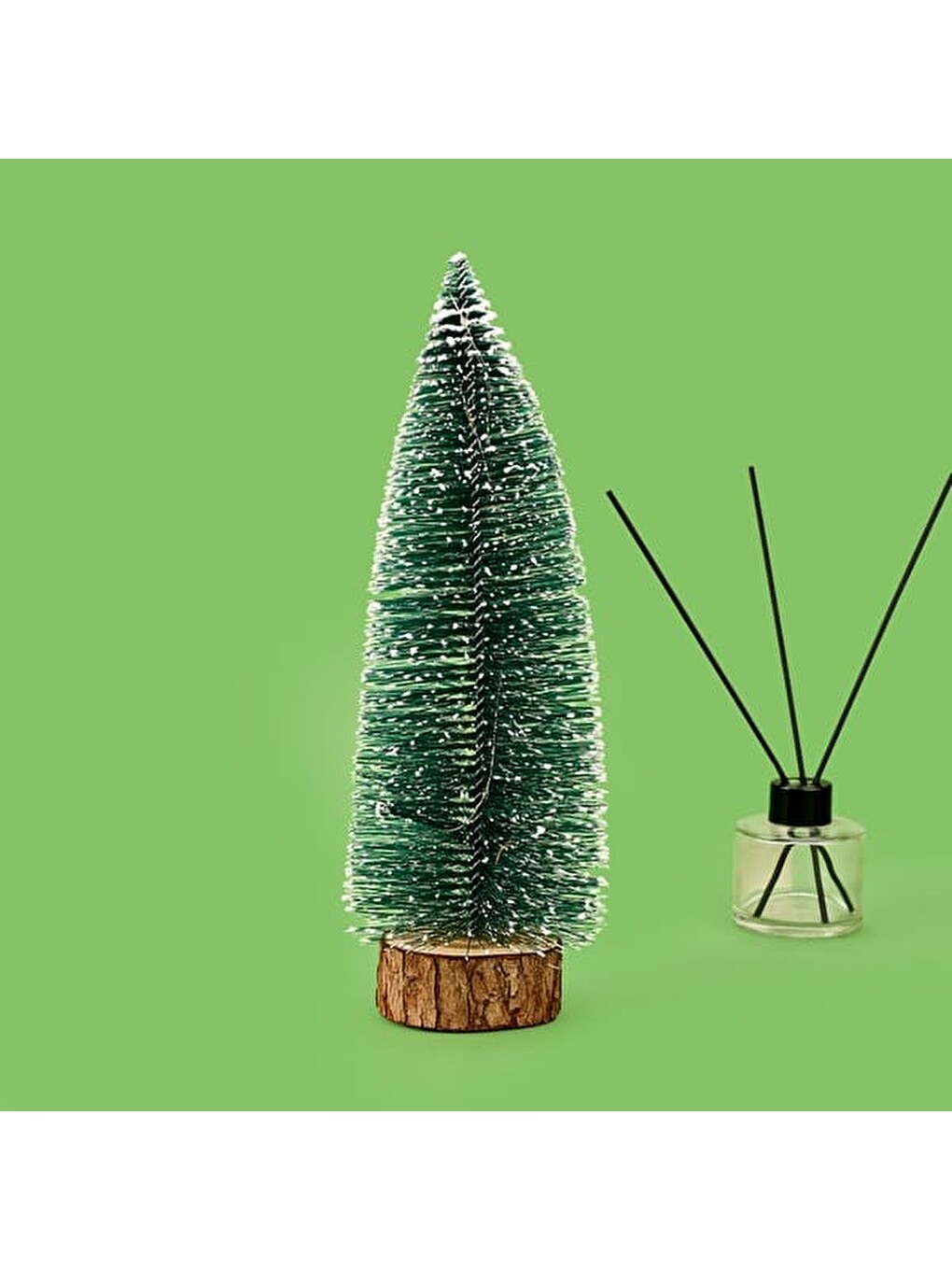 Led Işıklı Çam Ağacı - Yeşil - 30 cm-2