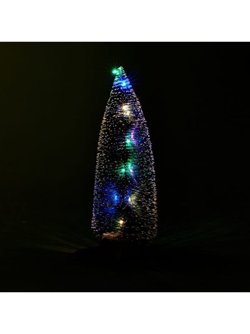Led Işıklı Çam Ağacı - Yeşil - 30 cm-3
