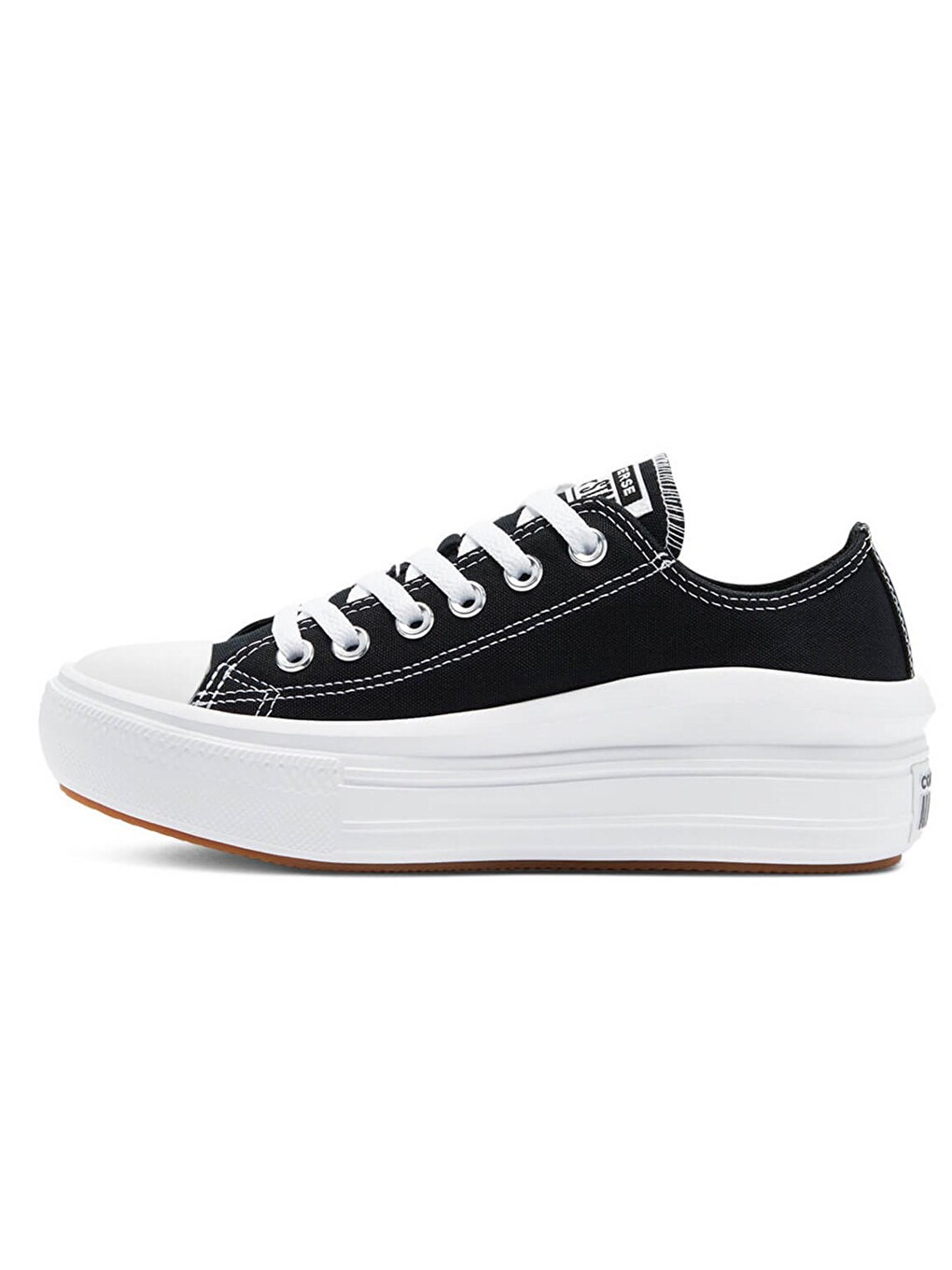 Chuck Taylor All Star Move Kadın Siyah Sneaker-1
