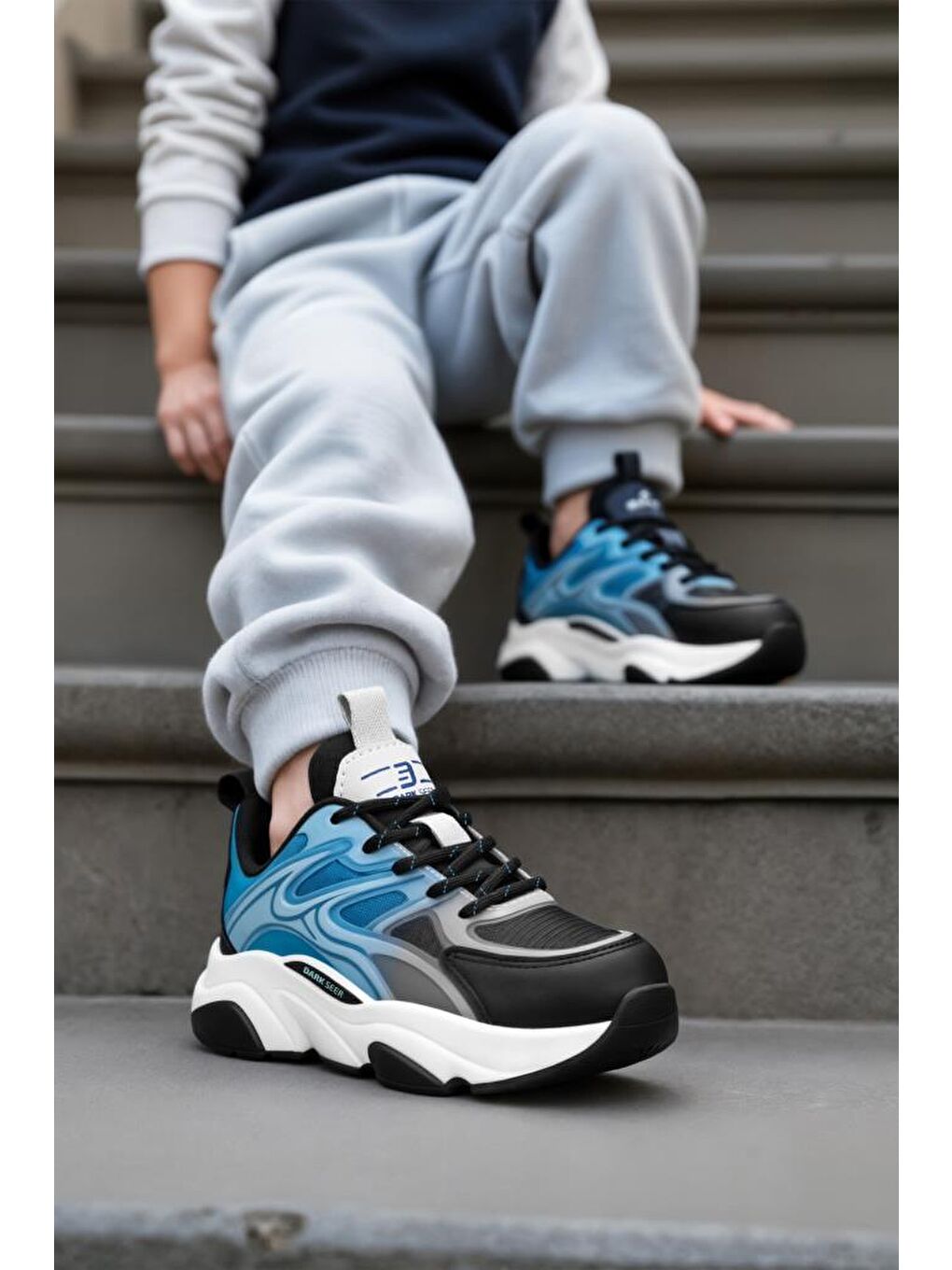 Siyah KİDS DS E STORM Sneaker 2025 Erkek Çocuk-1