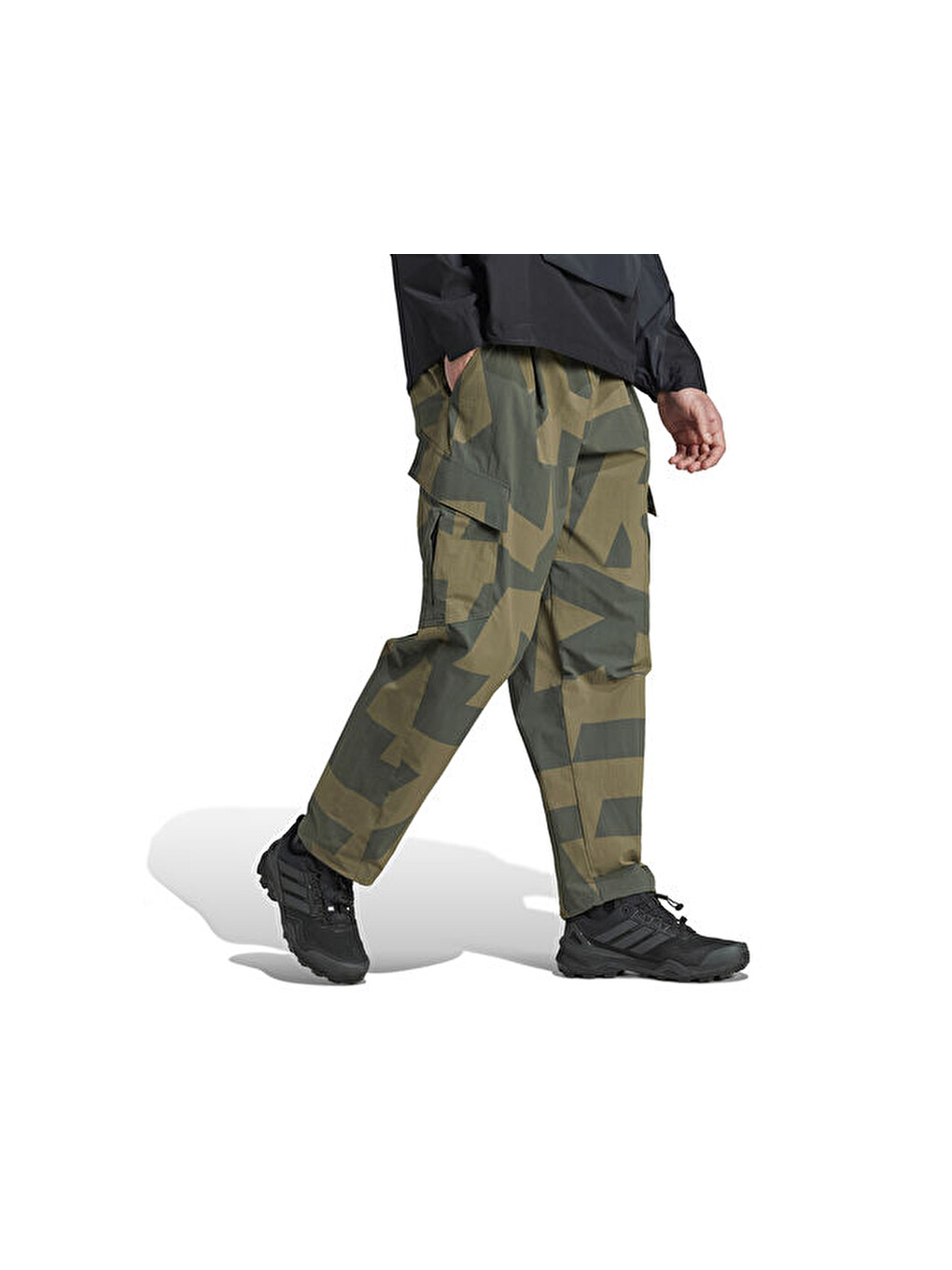 Cargo Aop Pants Erkek Günlük Kargo Pantolon Je9427 Siyah-2