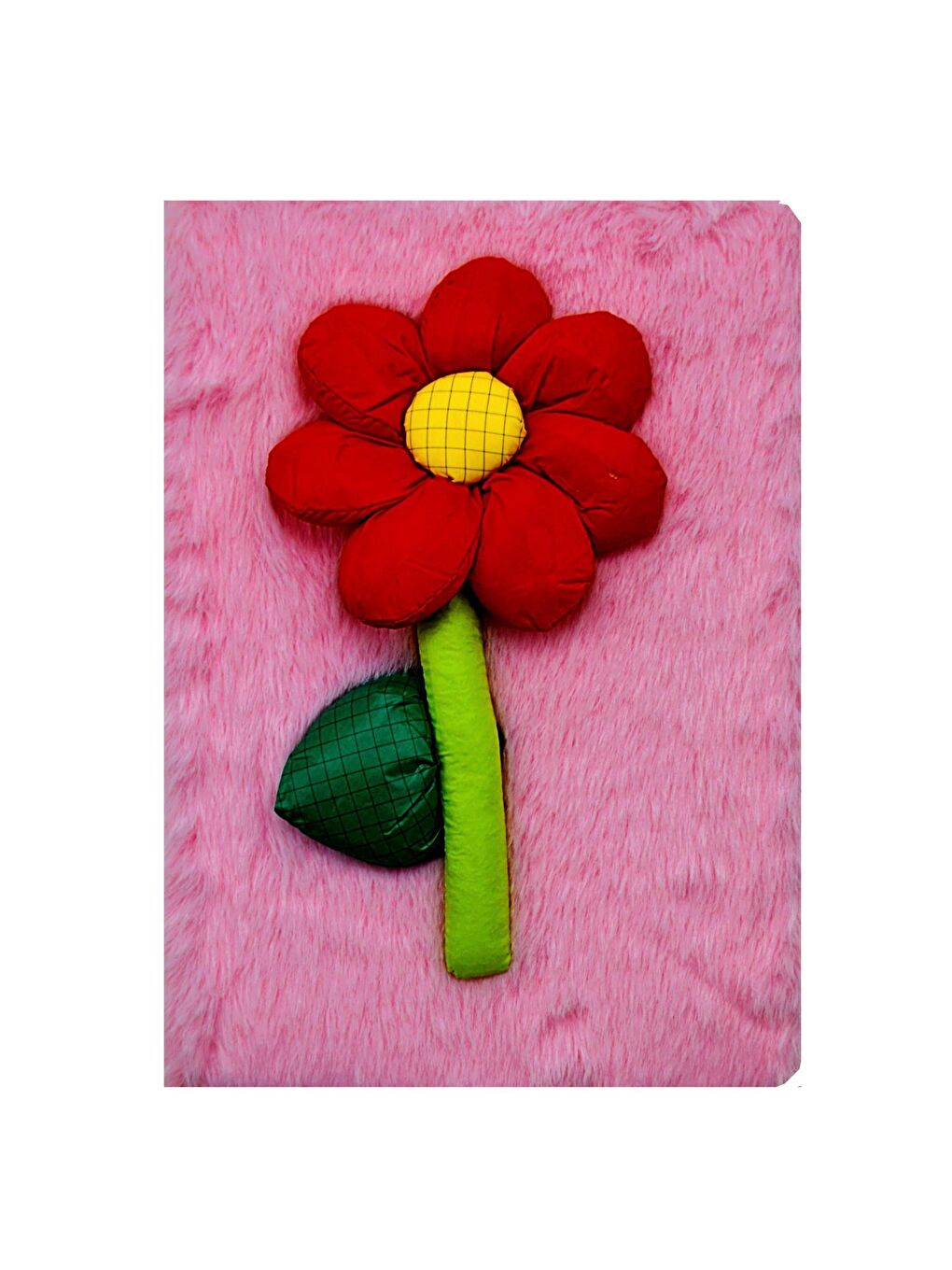 Papatya Pelüş Hatıra Ve Not Defteri A5 Çizgili 80 Yaprak (PD109)