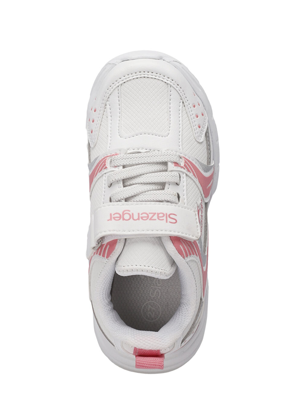 SLAZENGER KENDALL Kız Çocuk Sneaker Ayakkabı Beyaz / Pembe - 4