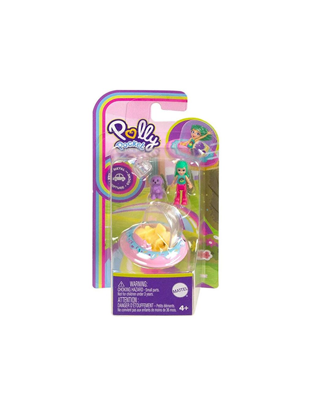 Polly Pocket'ın Muhteşem Araçları Oyun Setleri HKV57-2