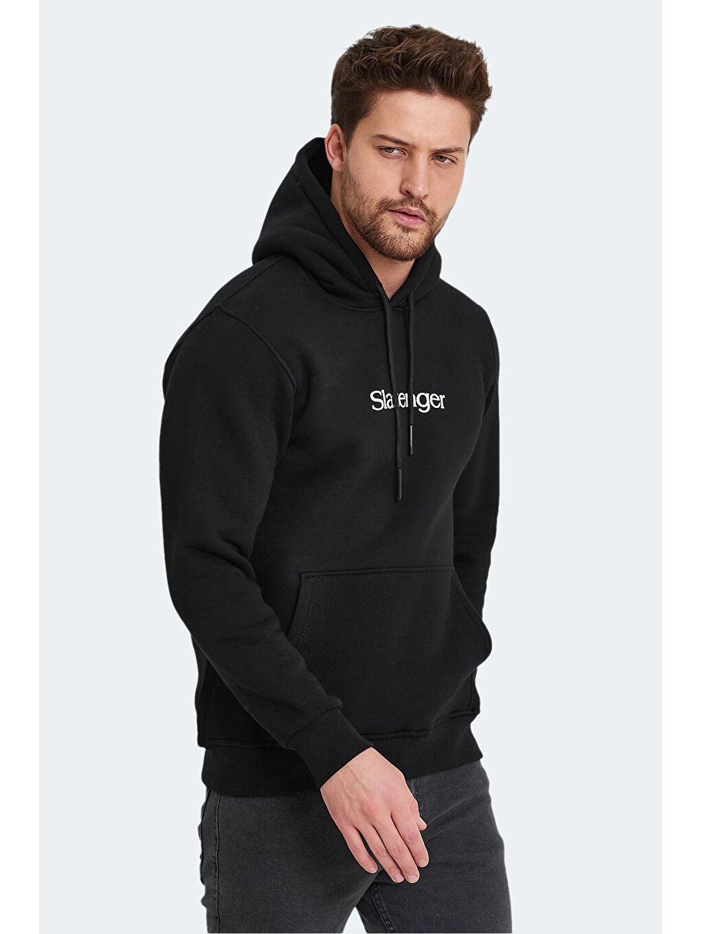 SLAZENGER Siyah OCTAVIA IN Erkek Sweatshirt Siyah - 2