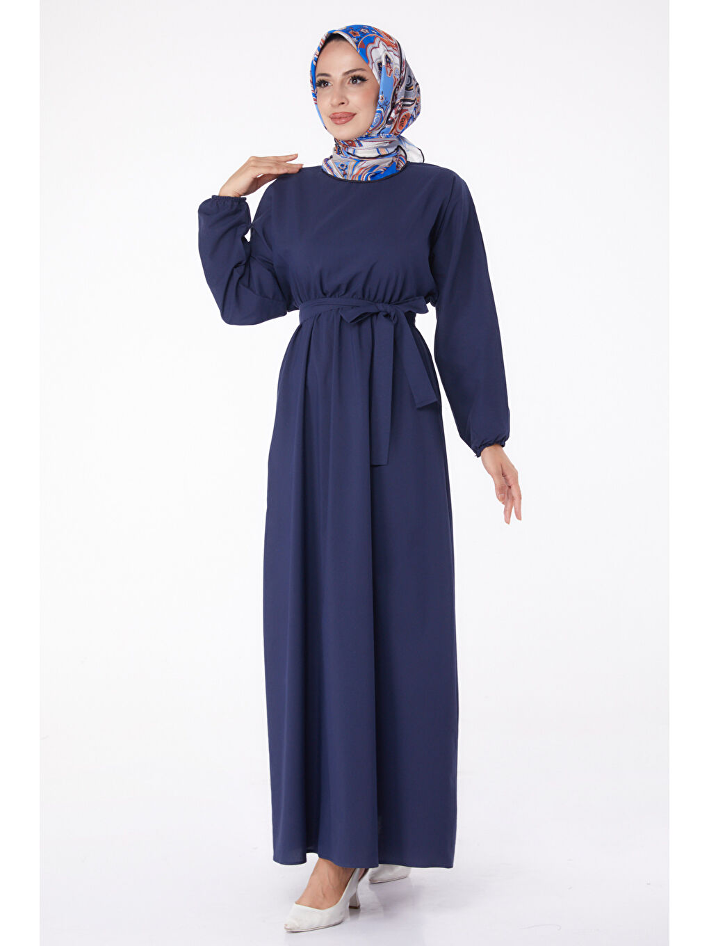Elbise Lacivert - 13221-1