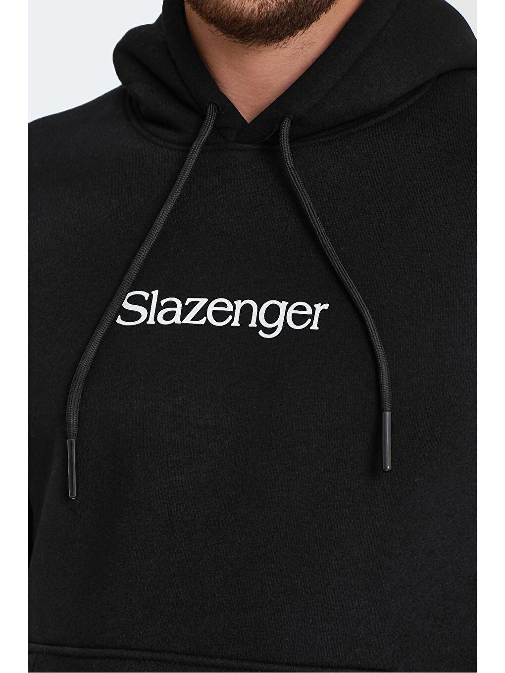 SLAZENGER Siyah OCTAVIA IN Erkek Sweatshirt Siyah - 4