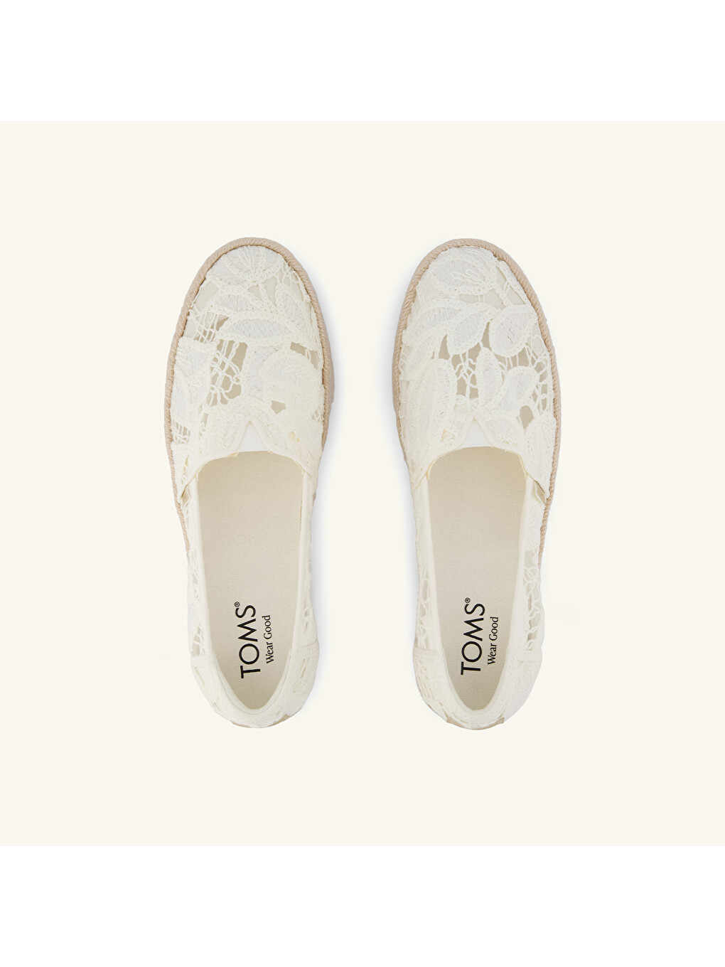 Beyaz Kadın Espadril 10023045 1002304 VALENCIA Floral Crochet-3