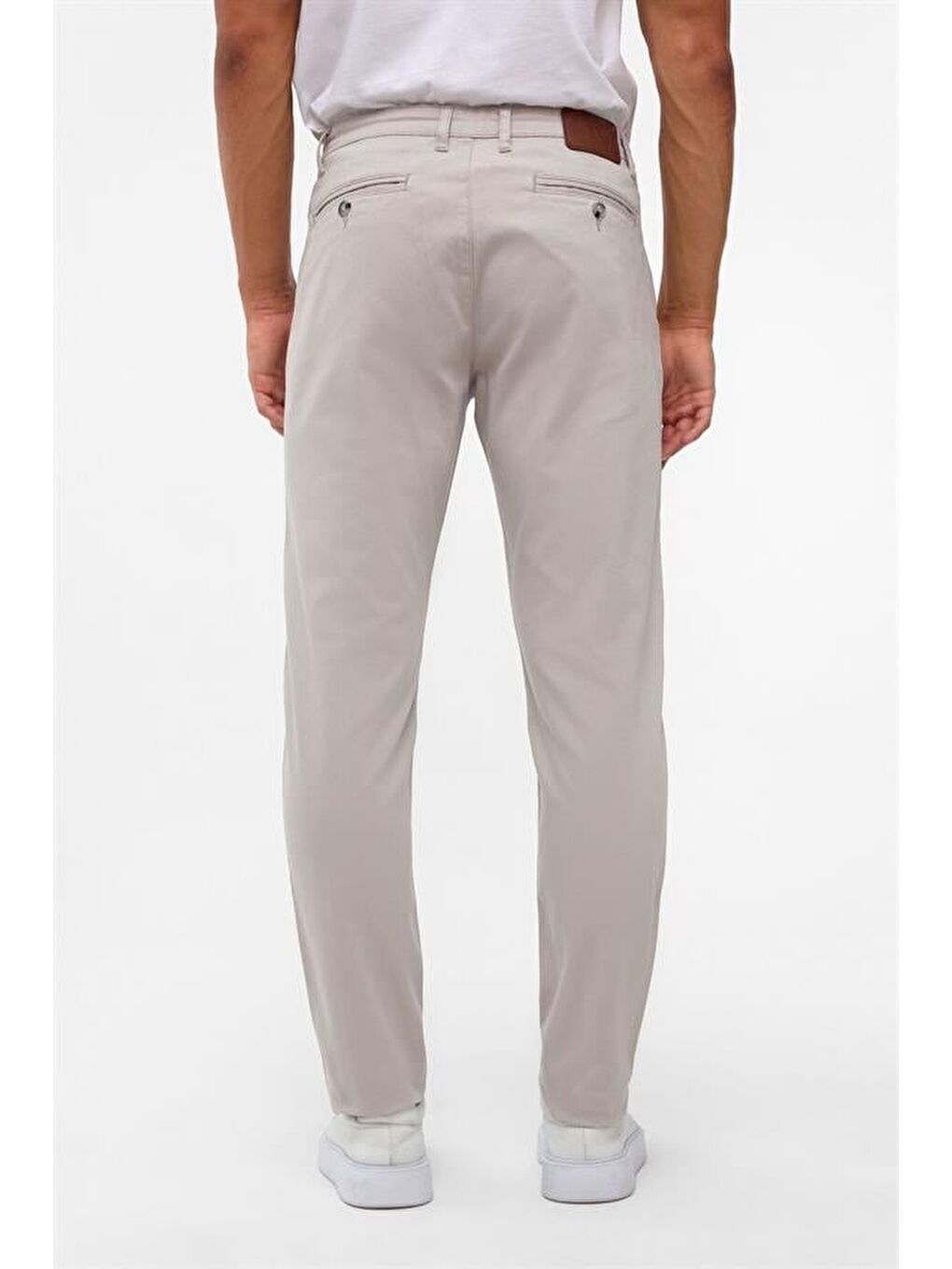 Gri Taş Slim Armürlü Pantolon-4