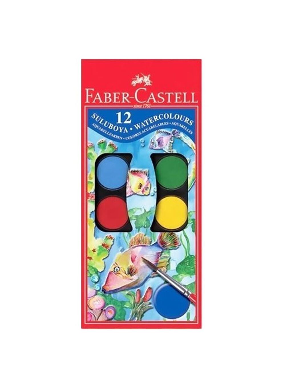 4'lü Boya Seti (12'li Kuru-Sulu-Pastel-Keçeli Boya)-7