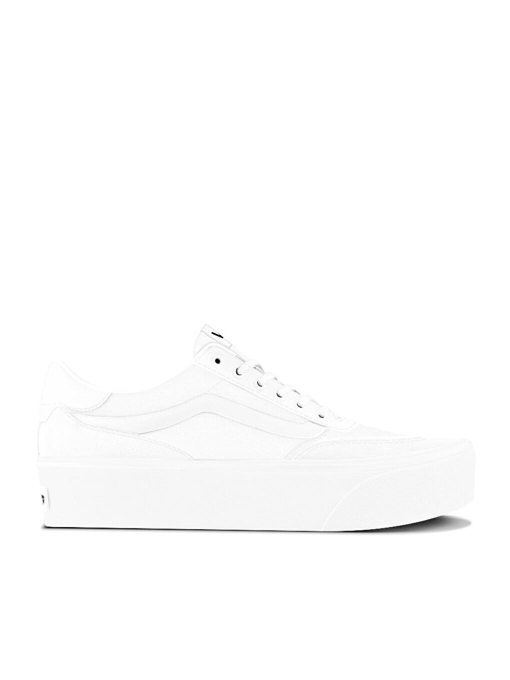 Vans Brooklyn Ls Platform Kadın Beyaz Sneaker