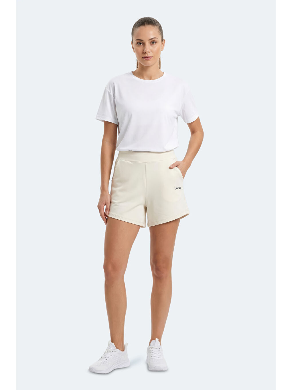 KILLER Kadın Bej Şort-7