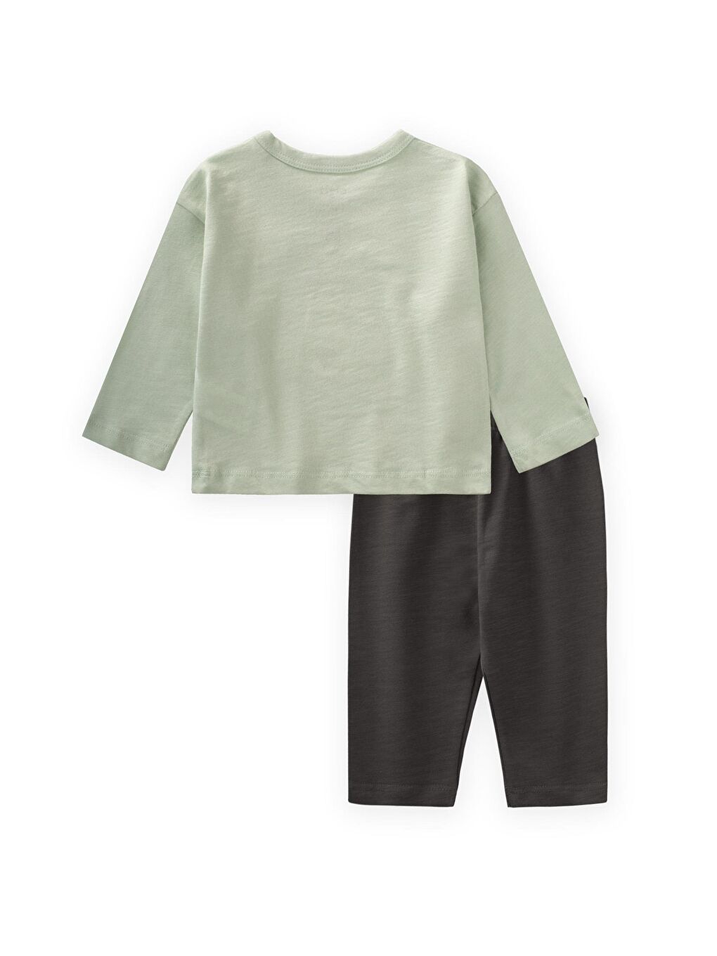 Turkuaz Erkek Çocuk Uzun Kollu Takım-1