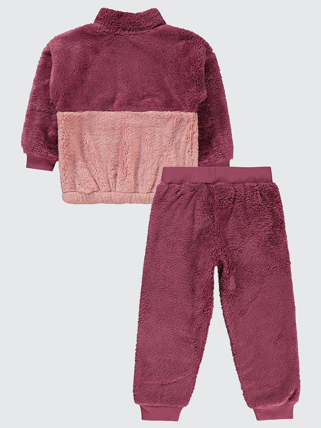 Pembe Girls Kız Çocuk Eşofman Takımı 2-5 Yaş Gül Kurusu-1