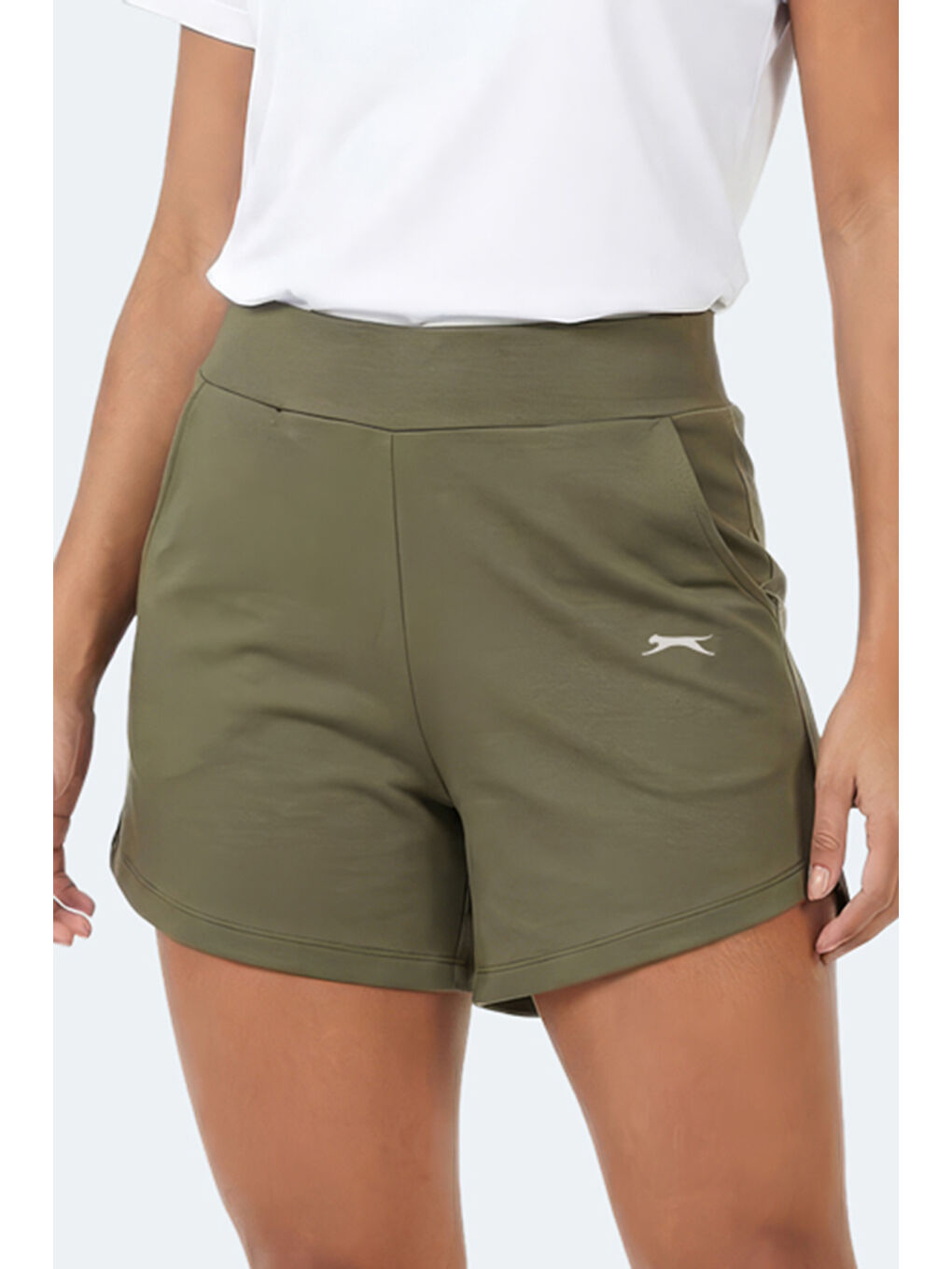KILLER Kadın Haki Şort-6