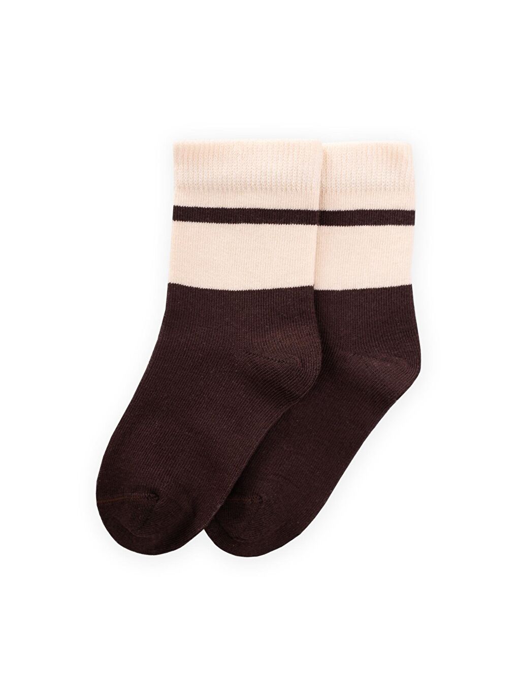 Kahverengi Erkek Çocuk Soket Çorap