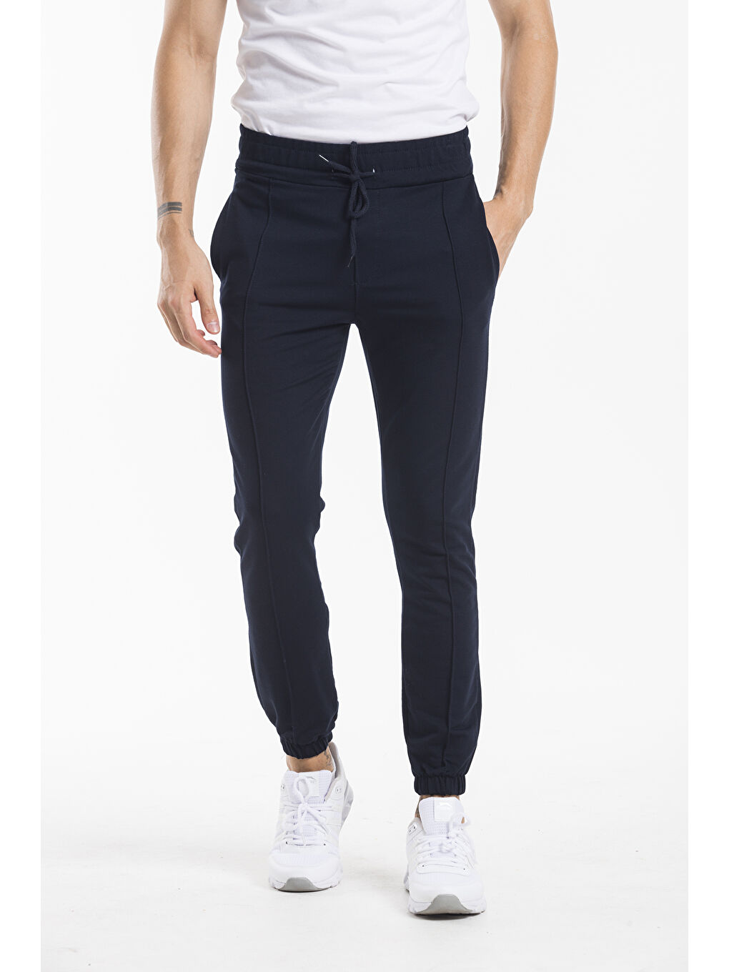 Süperlife Lacivert Erkek Slim Fit İnce Eşofman Altı SPR 20K05 - 1