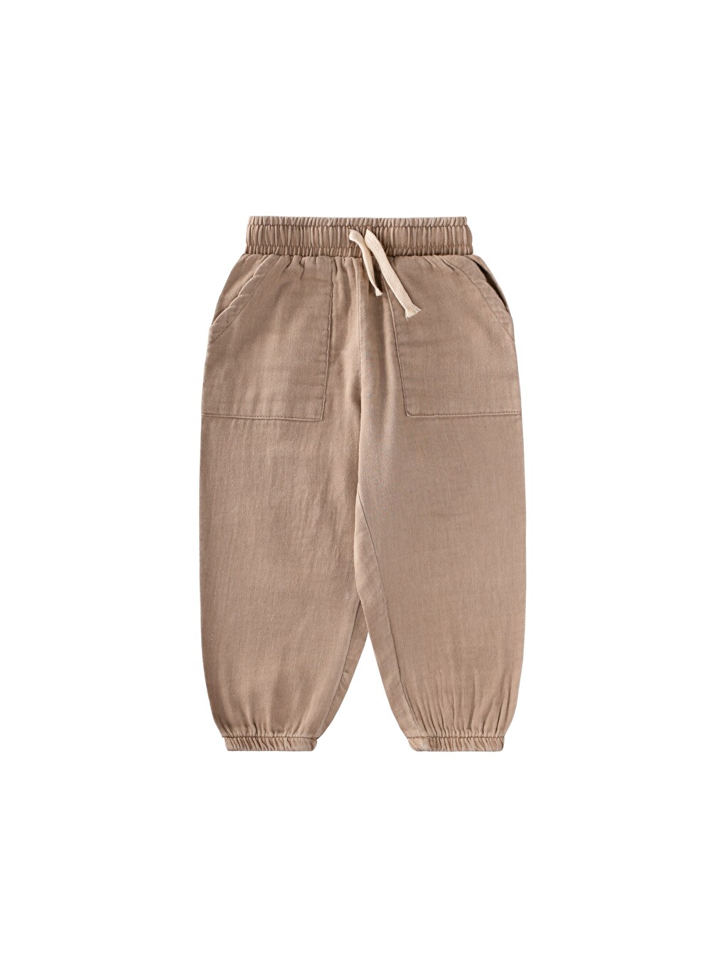 Müslin Gabardin Pantolon 2-8 Yaş Bej