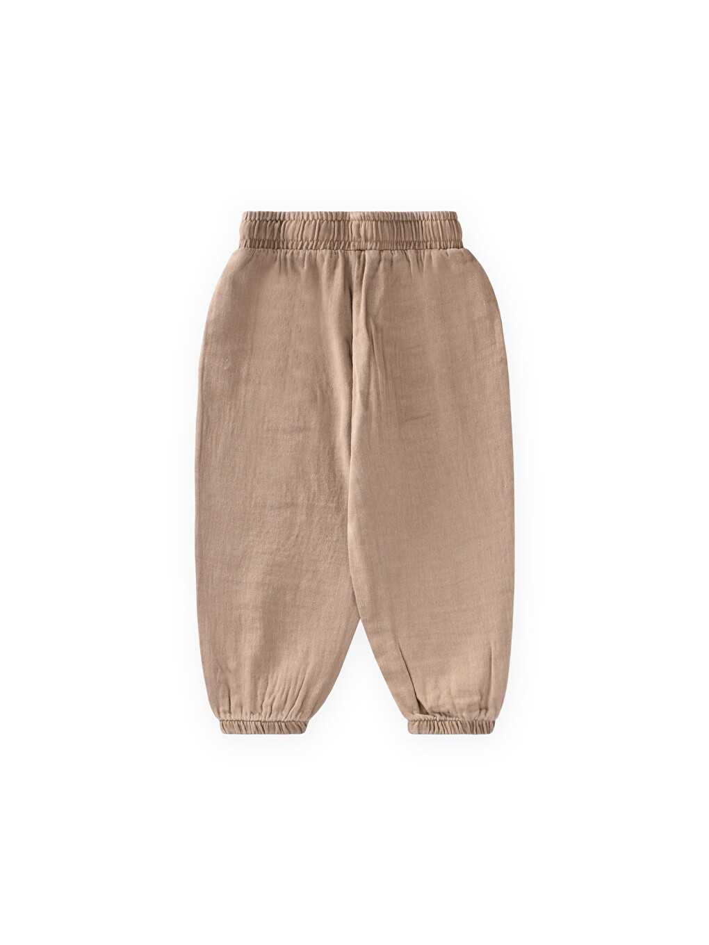 Müslin Gabardin Pantolon 2-8 Yaş Bej-1