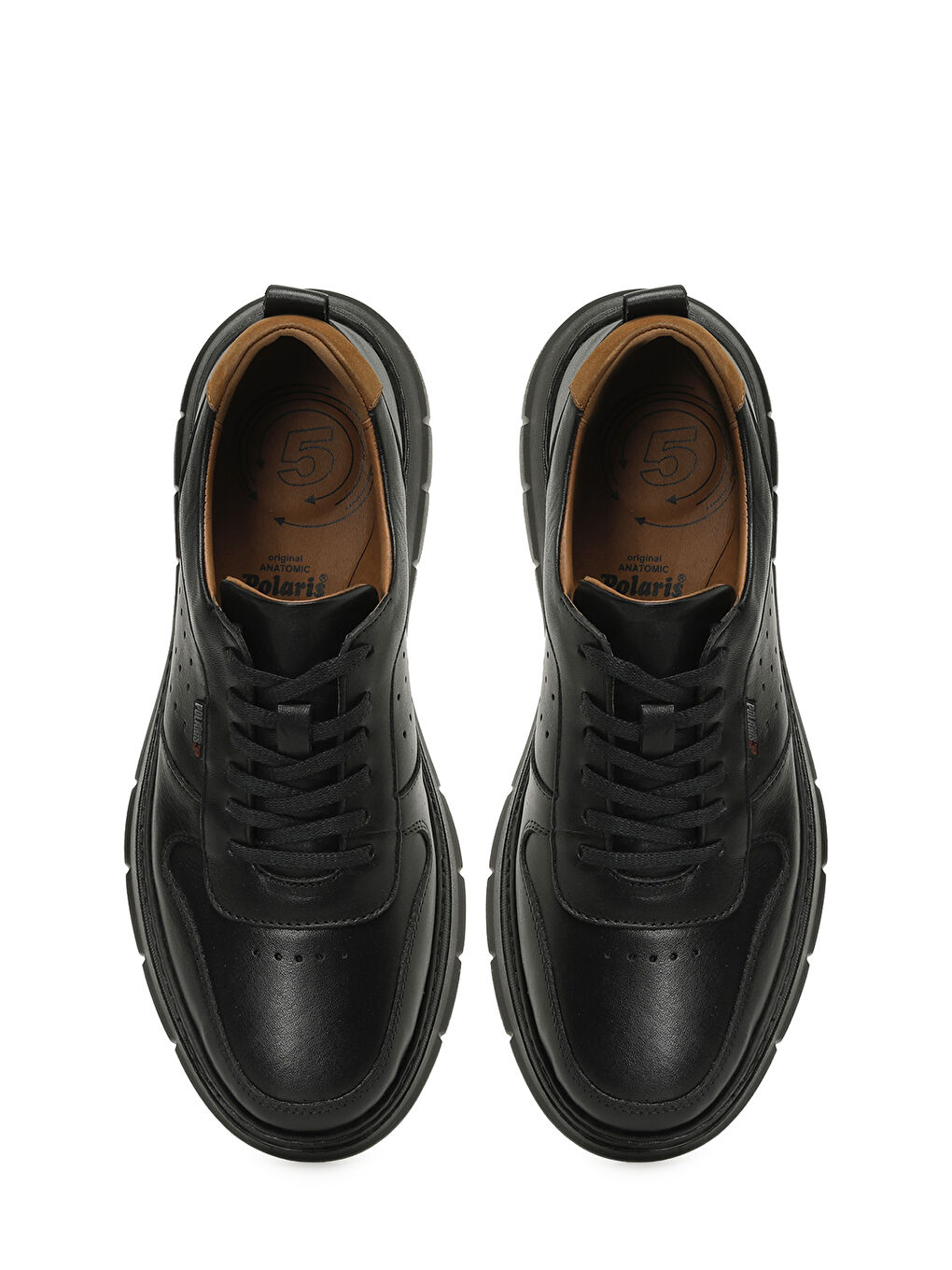 108071.M 5FX Siyah Erkek Comfort Ayakkabı-3