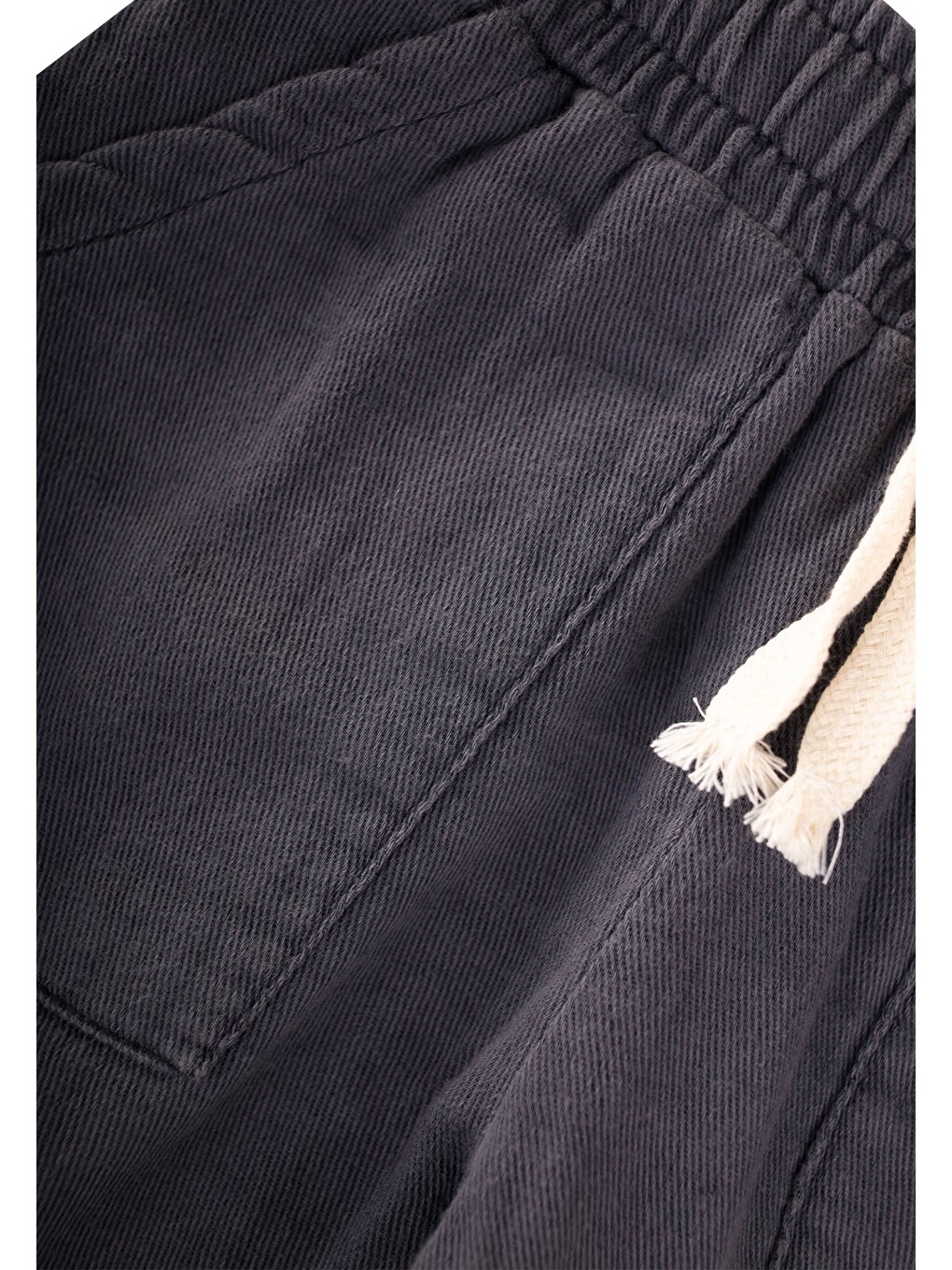 Müslin Gabardin Pantolon 2-8 Yaş Antrasit-2