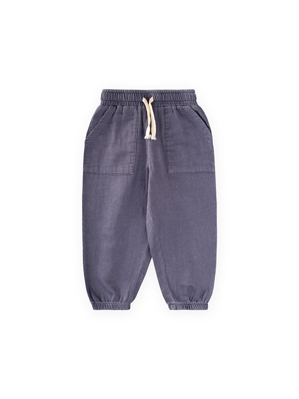 Müslin Gabardin Pantolon 2-8 Yaş Gri
