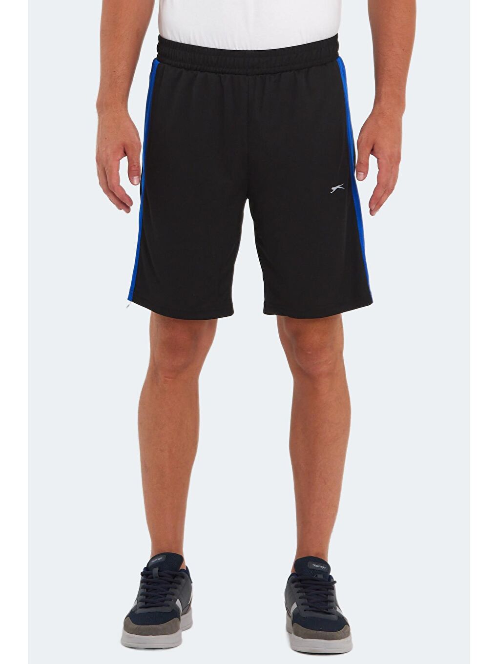 REMAIN Erkek Şort Siyah / Saks Mavi-2