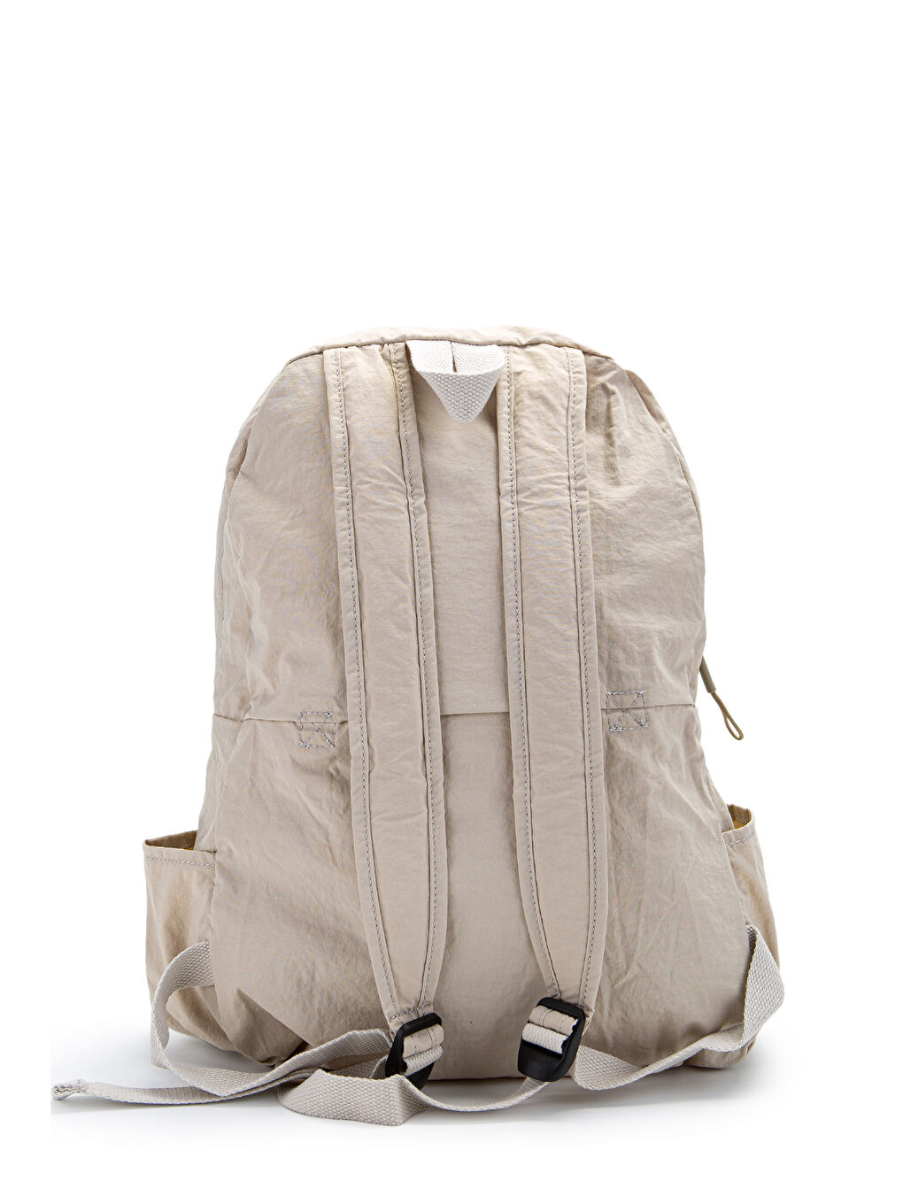 Ekru Klinkır Kumaş Suya Dayanıklı Jadon Unisex Sırt Çantası  Krem-1