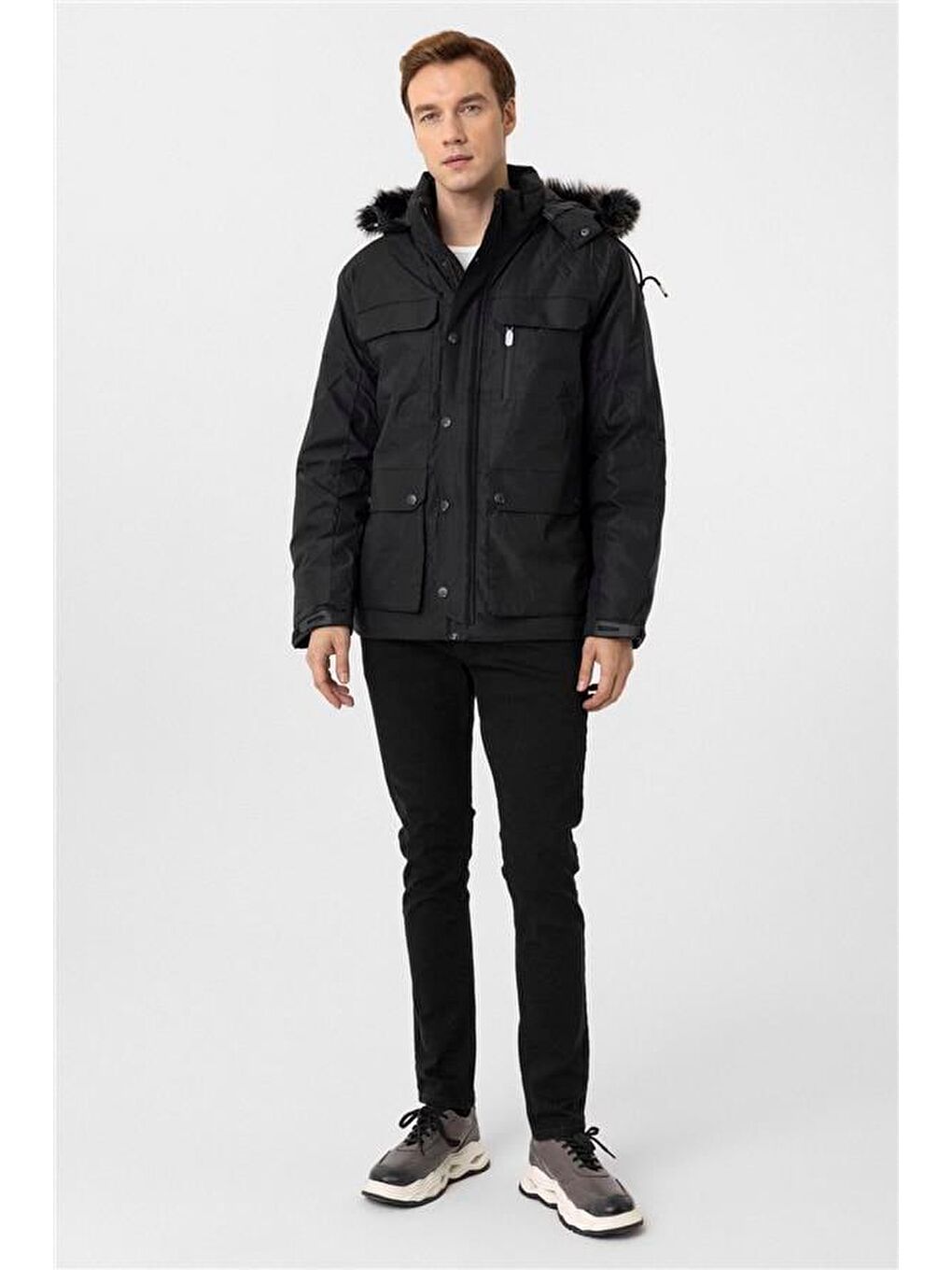 Siyah Regular Mont-3