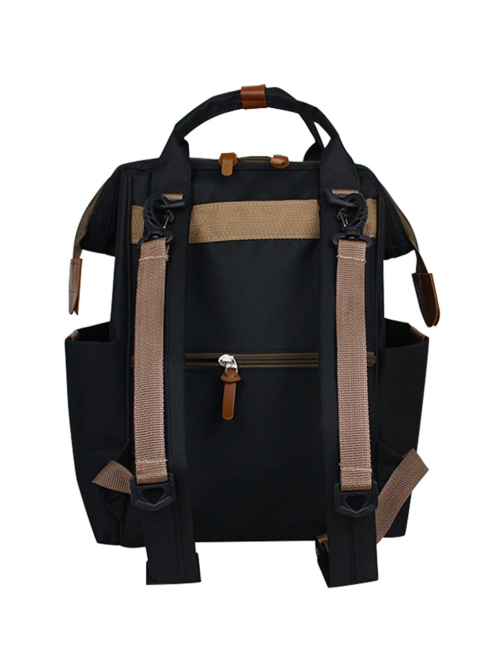 Monaco Baby Bag Sırt Çantası Siyah-Beyaz-4