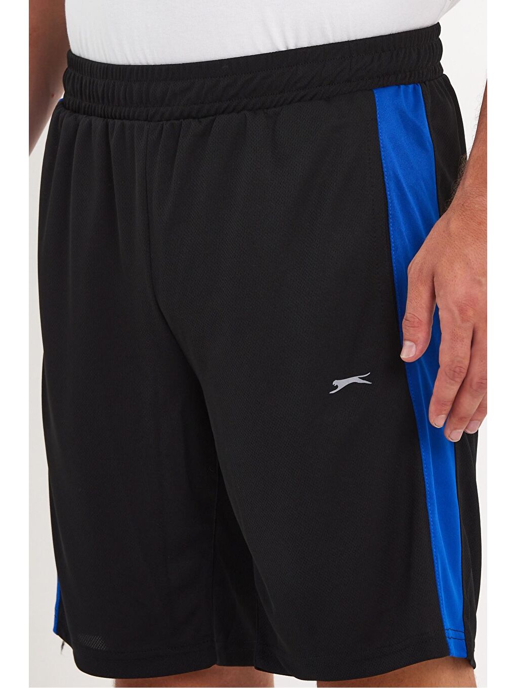 REMAIN Erkek Şort Siyah / Saks Mavi-4