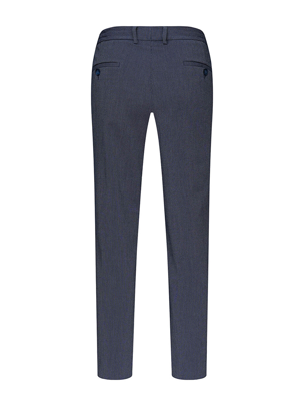 Lacivert Rahat Kesim Yandan Cepli Jogger Pantolon-2