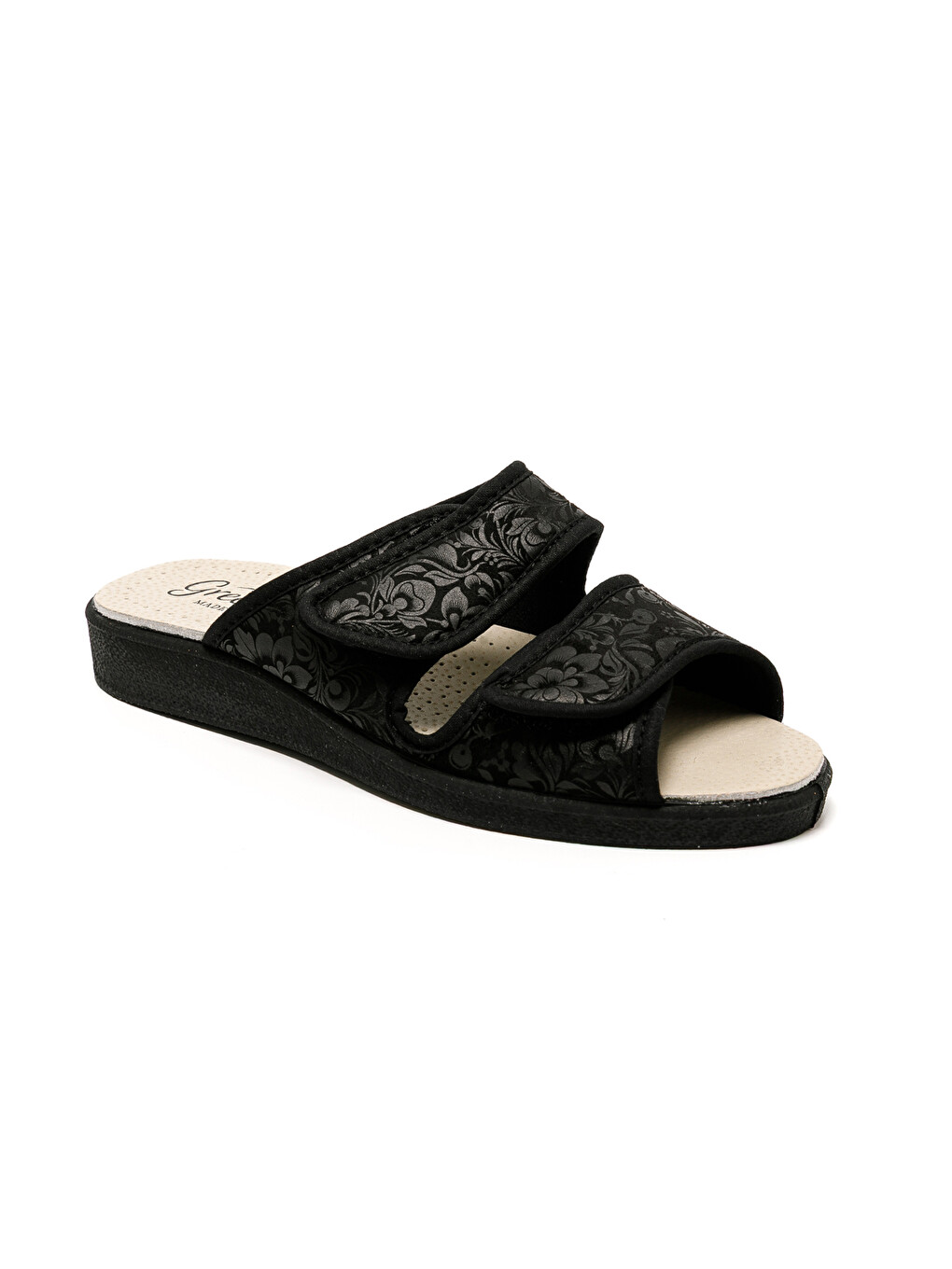 Siyah Kadın Terlik 5688 STRETCH WOMEN'S FOOTWEAR Black-1