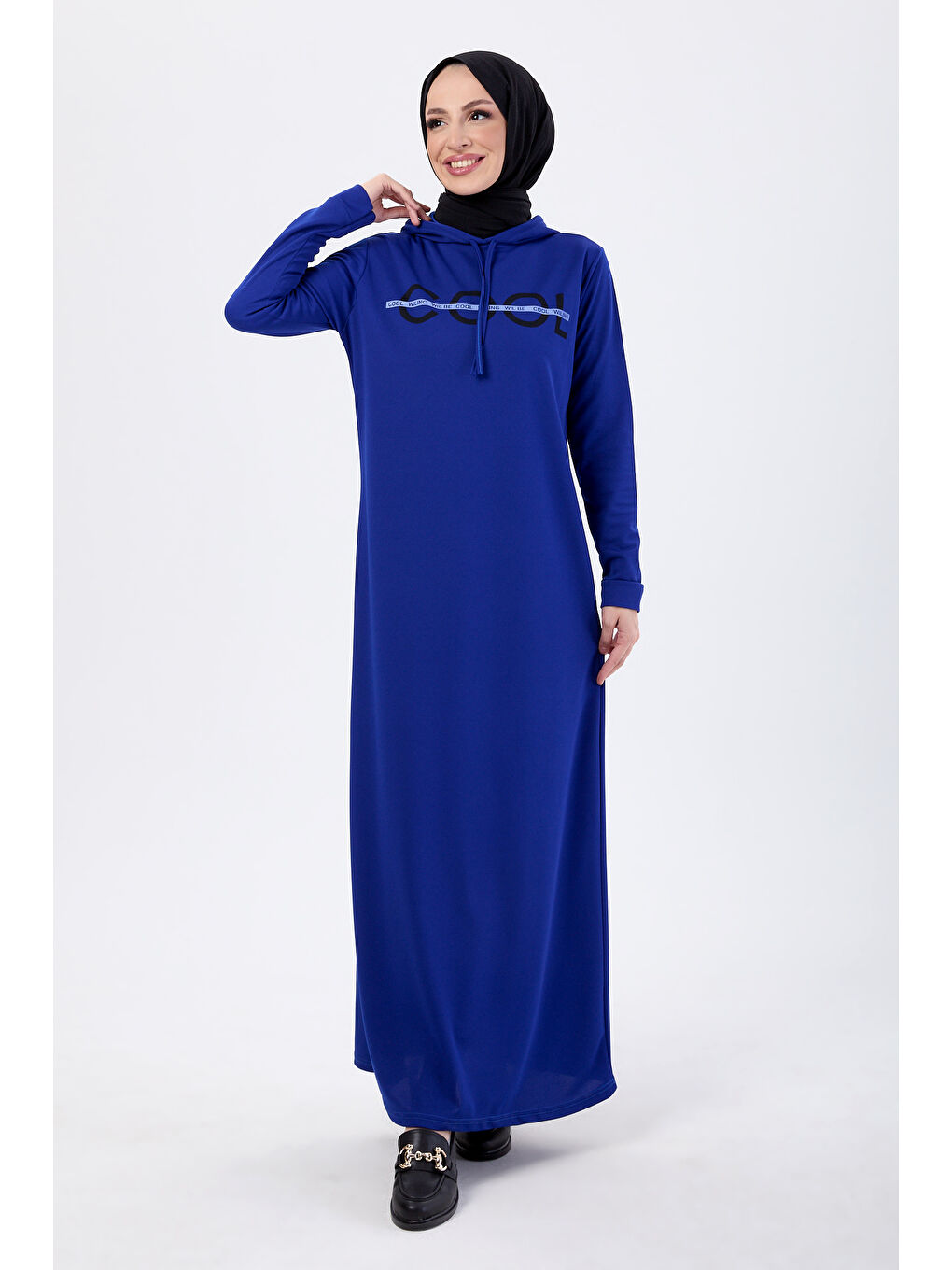 Mavi Elbise Saks - 13089