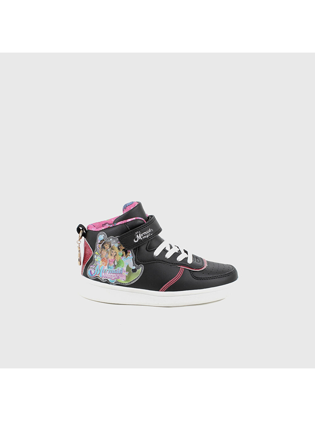 Siyah Kız Çocuk Sneaker 8987044 MEM 89870 NABUK PU/GLITTE Nero/Fuxia