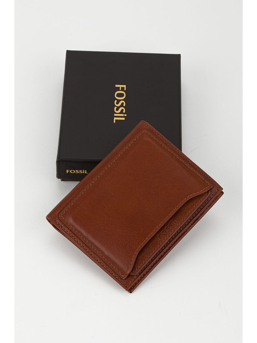 Mor Kutulu Hakiki Deri Ekstra Kartlıklı Siyah Erkek El Portföyü Kartlık Cüzdan-4